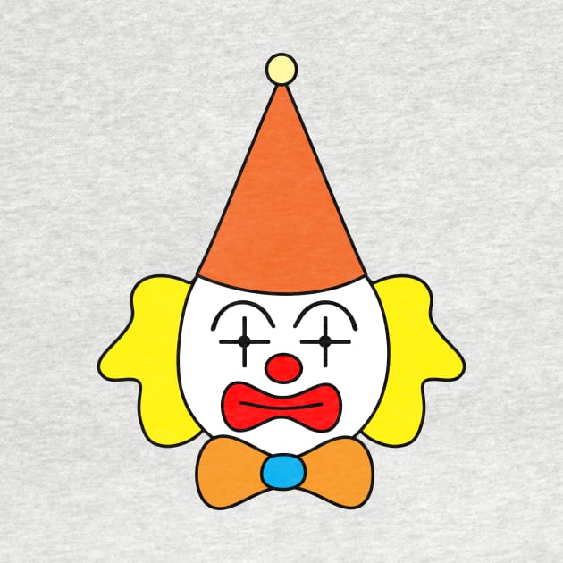 Clown - funny face. by kerens